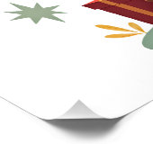 Christmas Dog Tree T-Shirt Cute Funny Puppy Dogs X ポスター (コーナー)