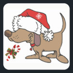 **CHRISTMAS DOGGIE**付き*クリスマスステッカー スクエアシール<br><div class="desc">今年の子どもにとって**クリスマスドギー**付きのクリスマスステッカー*は、プレゼントやカードに使ったり、クラスメイトや先生、ベビーシッターや好きな人の方々に使えるなど、可愛いアイテムになる!!!!</div>