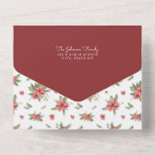 Christmas Dogs with Car |フォトクリスマスカード オールインワン招待状 (裏面)