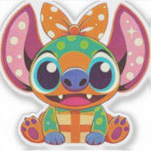 christmas doll シール (正面)