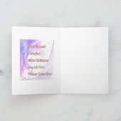 Christmas Donkeys. christmas card シーズンカード (内部)