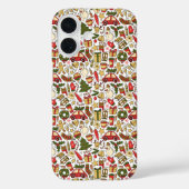 Christmas Doodle iPhone / iPad case Case-Mate iPhoneケース (裏面)