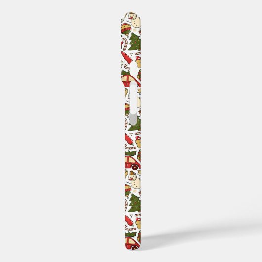 Christmas Doodle iPhone / iPad case Case-Mate iPhoneケース (裏面 / 左)