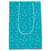 Christmas Dots ミディアムペーパーバッグ (裏面)