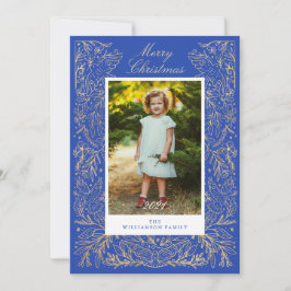 Christmas Doves Of Peace & Loveフローラ枠写真 シーズンカード