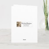 Christmas Dreams of Santa シーズンカード (裏面)