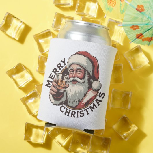 Christmas Drinking Bourbon Party Whiskey Lover 缶クーラー (インサイチュ 夏)