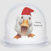Christmas Duck Snow Globe (正面)