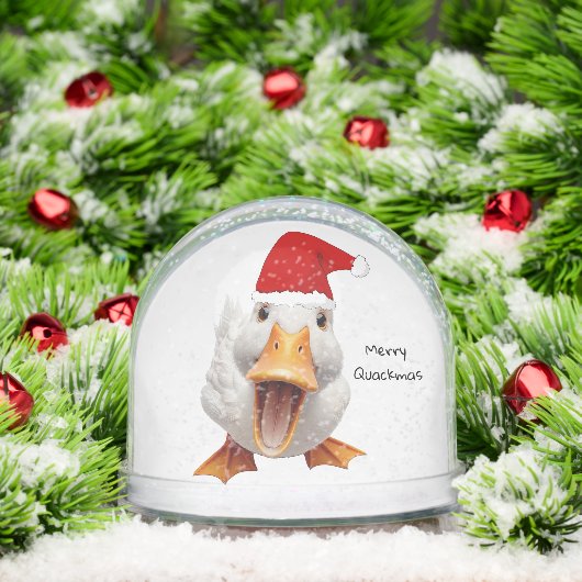 Christmas Duck Snow Globe (クリスマス)