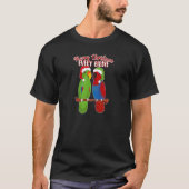 Christmas Eclectus parrot for bird Tシャツ (正面)