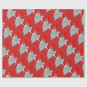 christmas elefante ラッピングペーパー (フラット)