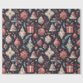 Christmas Elegance n17 ラッピングペーパー (フラット)