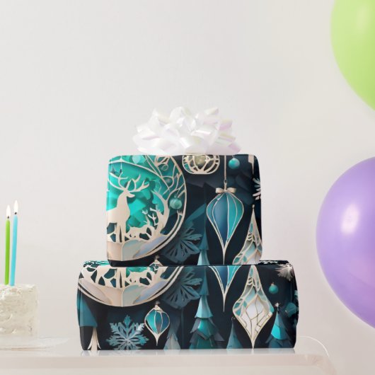 Christmas Elegance n22 ラッピングペーパー (パーティーギフト)