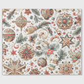 Christmas Elegance n25 ラッピングペーパー (フラット)