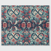 Christmas Elegance n27 ラッピングペーパー (フラット)