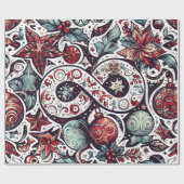 Christmas Elegance n28 ラッピングペーパー (フラット)