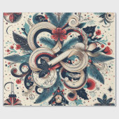 Christmas Elegance n29 ラッピングペーパー (フラット)