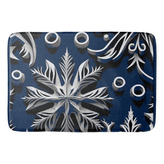 Christmas Elegance n30 バスマット (正面)