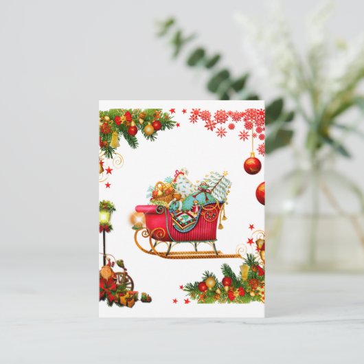 Christmas Elements ポストカード (スタンド正面)