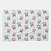 Christmas Elements Santa Claus キッチンタオル (横)