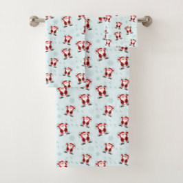 Christmas Elements Santa Claus バスタオルセット