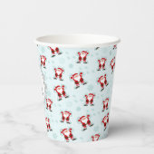 Christmas Elements Santa Claus Paper cup 紙コップ (裏面)