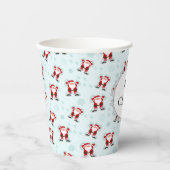 Christmas Elements Santa Claus Paper cup 紙コップ (正面)