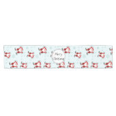Christmas Elements Santa Claus Table Runner ショートテーブルランナー (横)