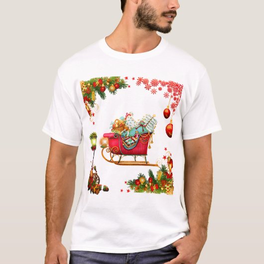 Christmas Elements Tシャツ (正面)