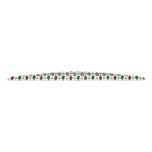 Christmas Elephant Pattern Headband タイヘッドバンド (正面)