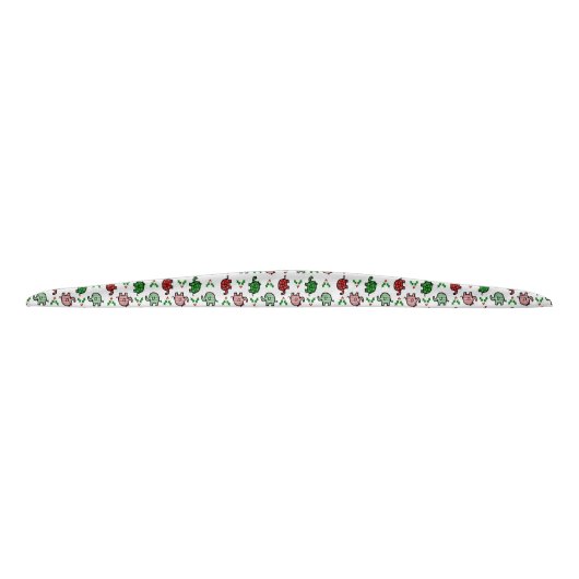 Christmas Elephant Pattern Headband タイヘッドバンド (裏面)