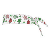 Christmas Elephant Pattern Headband タイヘッドバンド (回転90)