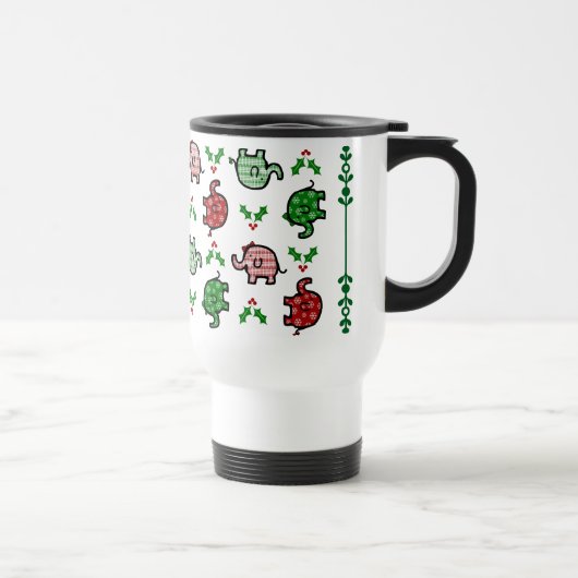 Christmas Elephant Thermal Tumbler トラベルマグ (右)