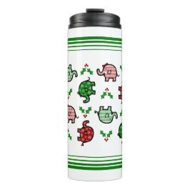 Christmas Elephant Tumbler タンブラー