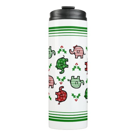 Christmas Elephant Tumbler タンブラー (正面)