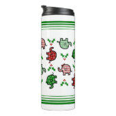 Christmas Elephant Tumbler タンブラー (回転右)