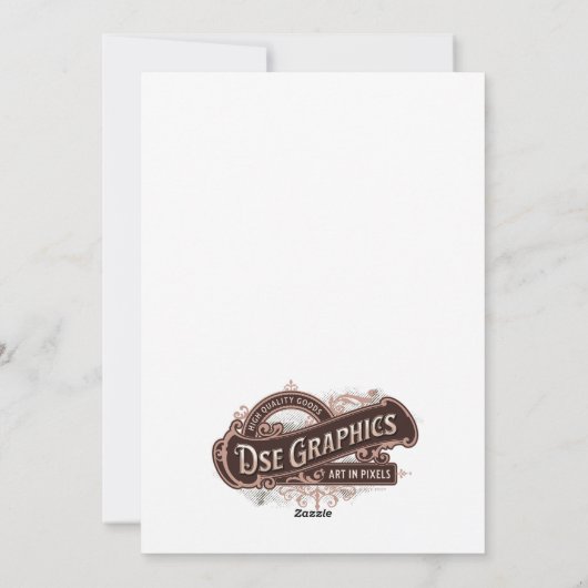 Christmas Elf シーズンカード (裏面)