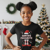 Christmas Elf Family Matching Funny Black T-Shirt Tシャツ
