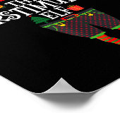 Christmas Elf Family Matching Group The Elf Overst ポスター (角)