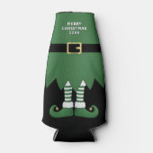 Christmas Elf Holiday Green ボトルクーラー (正面)