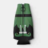 Christmas Elf Holiday Green ボトルクーラー (裏面)