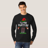Christmas Elf  I'm The Party Elf Matching Xmas Tシャツ (正面フル)