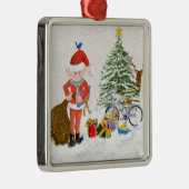 Christmas Elf Ornament メタルオーナメント (右)