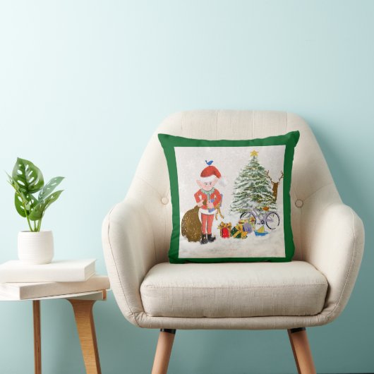 Christmas Elf Pillow クッション (椅子)