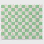 Christmas Elves With Polka Dots ラッピングペーパー (フラット)