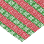 Christmas embroidered Snowflakes, Christmas trees, ショートテーブルランナー (コーナー)