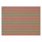 Christmas embroidered Snowflakes, Christmas trees, テーブルクロス (正面(横))