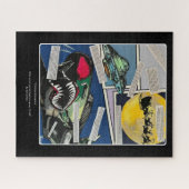 'Christmas Enhances'絵を描's on a ジグソーパズル (横)