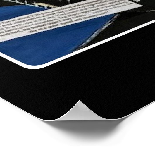 'Christmas Enhances'絵を描's on a ポスター (角)