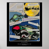 'Christmas Enhances'絵を描's on a ポスター (正面)